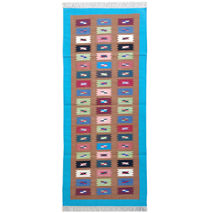 พรมผ้าฝ้ายทอมือเหมาะสำหรับใช้เป็นเสื่อโยคะหรือนักวิ่งในครัว001 - Product Image 3