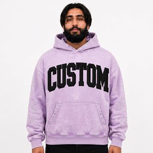 Proveedor Mayorista de Sudaderas Personalizadas para Hombre, Impresión en Serigrafía, Algodón, Felpa, Ropa Urbana, Producción para Compradores Estadounidenses - Product Image 1
