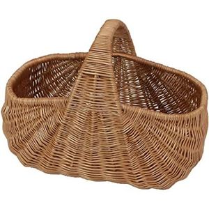 Cesta de Mimbre Ecológica Hecha a Mano del Mejor Proveedor, Cesta de Mimbre India en Oferta, Cestas Artesanales de Mimbre con Asa - Product Image 1