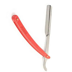 Rasoir de barbier droit pour hommes, rasoir de coupe de cheveux, avec lames interchangeables - Product Image 5