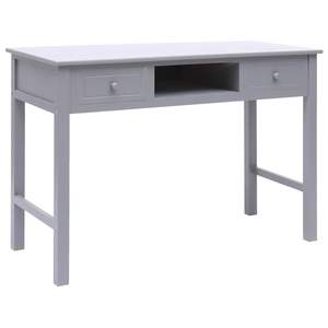 43.3 grigio "x 17.7" x 29.9 "scrivania in legno per uso informatico - Product Image 1