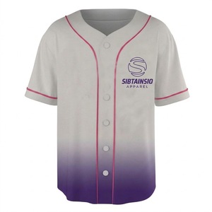 Uniforme sportif personnalisé, maillot de baseball personnalisé pour hommes et femmes, chemises de baseball cousues pour le baseball et le softball - Product Image 5