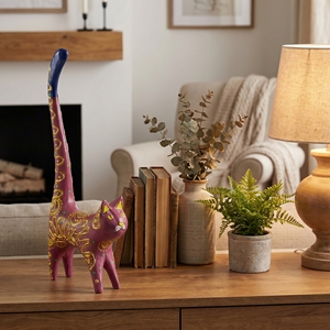 Statue de chat en bois d'albizia faite à la main, grande taille, figurine animale, artisanat de Bali, décoration d'intérieur, sculpture en bois, cadeau en bois - Product Image 4
