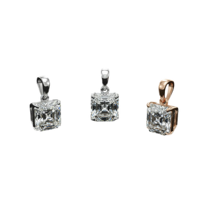 Diamant synthétique de laboratoire taille Asscher, non monté, DEF VVS VS1, 1CT 2CT 3CT 4CT, certifié IGI, HPHT CVD - Product Image 1