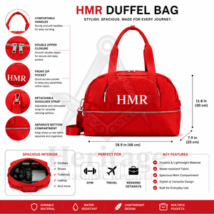 Sac de voyage pliable et durable pour femme, idéal pour la franc-maçonnerie, les confréries et les sororités – Sac de sport et de week-end - Product Image 6