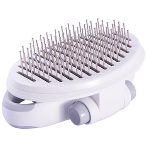 Gyrater Travel Self-Cleaning Swivel Pin <b>Brush</b> Self-Cleaning Swivel Grooming <b>Pet</b> Product for <b>Pet</b> Grooming - Product Image 4