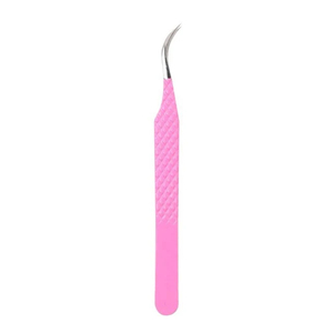 Pince à cils professionnelle en acier inoxydable de haute qualité, antistatique, design durable pour extensions de cils, logo personnalisé, marque privée - Product Image 5