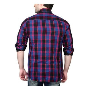 Chemise en flanelle épaisse 100 % coton surdimensionnée pour homme, à manches longues et à carreaux, idéale pour le printemps – Vente en gros - Product Image 2