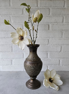 Wholesale Best Quality Aluminium metal Flower Pot Traditional Floor <b>Vase</b> for Dining Room Hotel Restaurant Office Party <b>Decor</b> - Product Image 2