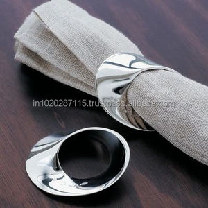 Servilletero de metal con forma de flor delicada para almuerzos de primavera o fiestas de té en el jardín al aire libre - Product Image 4