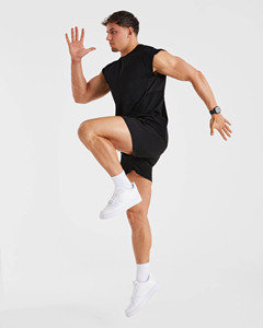 New Arrival Stylish Fashionable Men Tank <b>Top</b> Sleeveless Low Price High Quality Breathable Quick Dry Custom Color & Logo Casual - Product Image 3