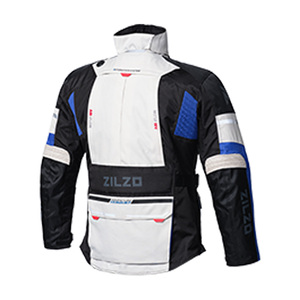 [DKM] เสื้อแจ็คเก็ตมอเตอร์ไซค์ ZILZO สำหรับการผจญภัย พร้อมแผ่นป้องกัน - Product Image 5