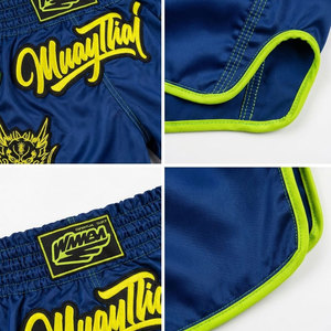Pantalones Cortos de Muay Thai MMA de Alta Calidad, 100% Poliéster, para Niños, Pantalones Cortos de Kickboxing, Ropa de Artes Marciales - Product Image 6