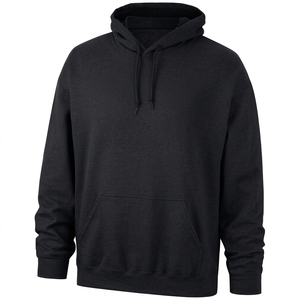 Sudadera con Capucha Unisex, Bordada, 100% Algodón, Felpa Francesa, Corte Regular, Diseño con Letras, Color Gris Otoño, con Bolsillos - Product Image 2