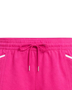 Shorts de Punto Rosa para Mujer con Bolsillos, Cintura con Cordón Ajustable, Transpirables, Estilo Deportivo, Corte Regular, Cintura Media - Product Image 5