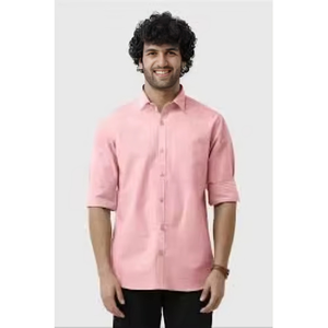 Camisas de Negocios Casuales para Hombre, Camisa Formal de Algodón de Corte Ajustado para Hombre, Ropa de Oficina, OEM Disponible - Product Image 2