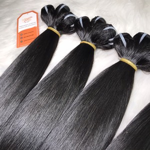 Vendeur de trame de cheveux humains à cuticule alignée brute droite 12A Extensions de cheveux vierges à double tirage Tissage vietnamien Double trame - Product Image 5