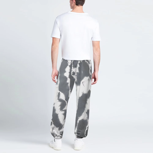 Pantalon de jogging unisexe en polyester imprimé par sublimation, motif abstrait coloré, élastique, style sportif d'été, design unique - Product Image 4