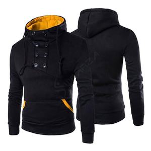 65% algodón, 35% poliéster, tela suave Sudadera con capucha sudaderas con capucha venta al por mayor de los hombres de algodón de invierno sudaderas con capucha - Product Image 4