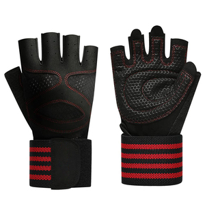Weightlifting Workout Gym <b>Gloves</b> Men and Women Leather Fitness Workout Best Selling Gym <b>Gloves</b> with Customized logo - Product Image 1