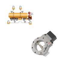Valve de réservoir de transport de carburant automobile GPS E-lock IP67 étanche 2G/4G Verrouillable à distance pour déchargement de carburant Anti-vol
