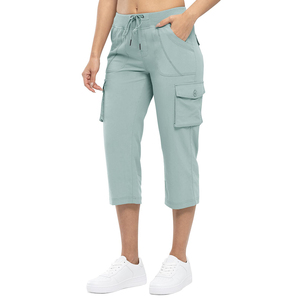 Pantalons cargo personnalisés pour femmes, pantalons utilitaires personnalisés avec plusieurs options de tissus pour les collections de mode, vêtements de vente au détail - Product Image 6