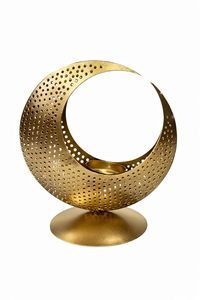Portavelas Decorativo de Metal con Acabado Dorado en Forma de Flor, para Decoración del Hogar, Centro de Mesa, Sala de Estar - Product Image 4