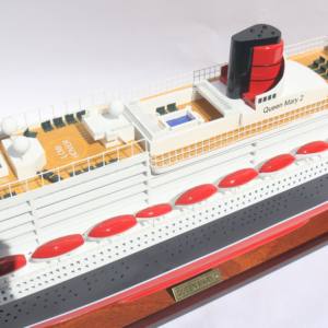 Modèle de bateau en bois QUEEN MARY 2 Ocean Lines VERSION STANDARD - Product Image 4