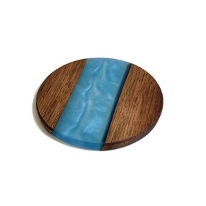 Luxury Resin Round <b>Table</b> <b>Coaster</b>-Eco-Friendly Non-Toxic & Lightweight - Product Image 5