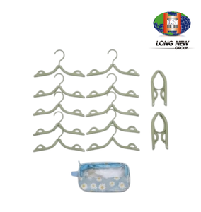Longnew แม่พิมพ์พลาสติก PP แบบฉีดแขวนเสื้อผ้าที่มีสีและขนาดที่กำหนดเองได้ - Product Image 4