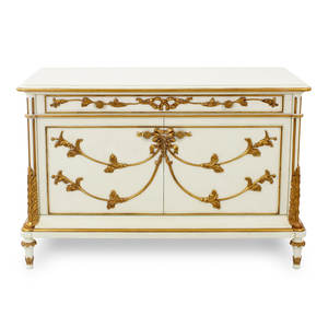 Elegante Mueble de Salón Neoclásico Europeo de Madera Maciza, Diseño Artesanal para Uso en Hoteles y Apartamentos - Product Image 1