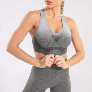 Conjunto de Yoga de Alta Calidad para Mujer, Sólido, para Gimnasio y Uso Diario, Tejido Transpirable, Ecológico y de Secado Rápido, 2 Piezas - Product Image 6