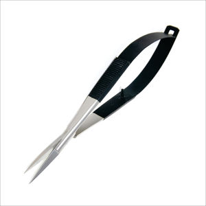 Tijeras de belleza curvas multiusos con cuchillas de acero inoxidable para manicura, recortador de cutículas, eliminación de piel muerta, mango con resorte, duraderas - Product Image 4