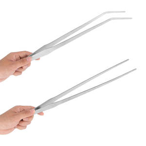 Smooth Grip Stainless Steel Snake Tweezers Gentle <b>Safe</b> Handling Precision Control Accurate Reptile Work-Waterproof Durable - Product Image 1