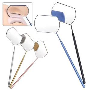 Eyelash Extension <b>Mirror</b> Tools Set 5Pcs Colorful Handle <b>Makeup</b> <b>Mirror</b> Tweezers For Eye <b>Makeup</b> - Product Image 4