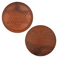 Jeu de dames chinoises en bois peint avec pions traditionnels, billes colorées, écologique et non toxique pour adultes et enfants