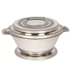 Cacerola de Acero Inoxidable de Lujo con Tapa, Olla para Servir Estilo Vintage, Calentador de Alimentos para Buffet, Hotel, Restaurante, Banquete - Product Image 6