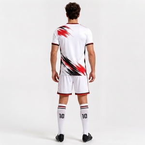 Camiseta de Fútbol Personalizada de Alta Calidad para Hombre, Nueva Llegada, Ropa Deportiva para Adultos, Técnica de Sublimación, Incluye Corte Automatizado - Product Image 3