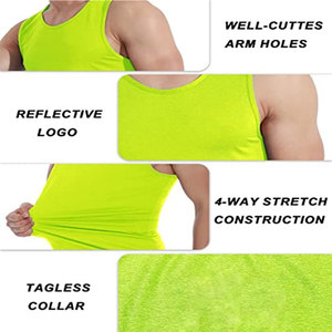 เสื้อกล้ามรุ่นใหม่ปี 2026 เสื้อกล้ามสีพื้นแบบสั่งทำได้ แห้งเร็ว ราคาขายส่ง ระบายอากาศได้ดี - Product Image 2