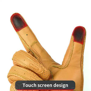 Gants de motocross professionnels |   Vêtements de course avec design de doigts pré-courbés |   Fabricant sur mesure - Product Image 6