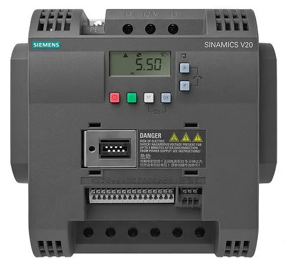 VFD Siemens SINAMICS V20 인버터 드라이브, 3 상, 0 - 50Hz, 400 VAC 공인 판매자로부터 구매