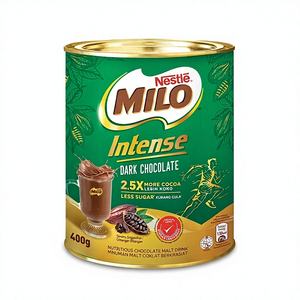 Cacao en Polvo Milo Intense Dark Chocolate 400g Lata, Cacao en Polvo de Alta Calidad con Ingredientes Naturales de Cacao, Proveedor Verificado de Malasia - Product Image 1
