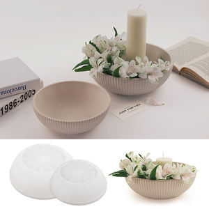 नए विचार nordic सिलिकॉन कटोरे के लिए मोल्ड गोल कंटेनर रेसिन कंक्रीट मोल्ड के लिए ठोस मोल्ड - Product Image 4