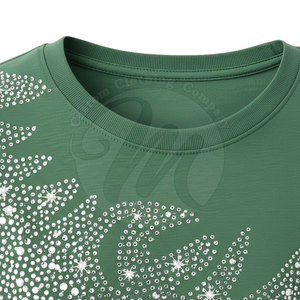 T-shirt pour homme à strass tendance, T-shirt pour homme à strass le plus vendu, T-shirt pour homme à strass nouveau design - Product Image 5