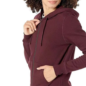 Sweat-shirt à capuche basique pour femme, en molleton doux, pour un usage quotidien, tissu respirant, coupe décontractée, confortable, streetwear d'hiver - Product Image 4