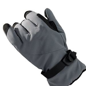 Guantes de Esquí y Snowboard de la Mejor Calidad al por Mayor, Transpirables, Cómodos, de Cuero, Impermeables, Térmicos, con Aislamiento de Tela Suave - Product Image 5