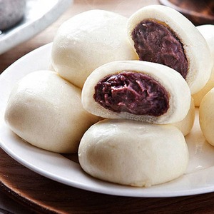 [MILWON] Boulette de pâte coréenne surgelée à la fève rouge, petit-déjeuner, collation, boulette vapeur Anheung - Product Image 2