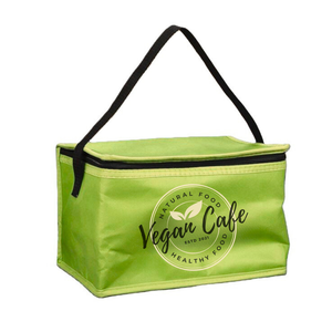 OEM in Vietnam Food Takeaway Reusable Large Capacity Durable Eco-Friendly <b>Custom</b> Tote Zipper <b>Insulated</b> Non Woven Cooler Bag - Product Image 3