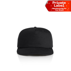 Factory Direct Structured 5 Panel Snapback <b>Cap</b> Blank Mesh Trucker <b>Hat</b> OEM Custom Logo High Profile 5 Panel Snapback <b>Hat</b> Rope - Product Image 1