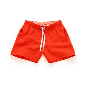 Shorts de plage et de surf pour hommes, tendance, de haute qualité et à prix abordable, avec logo frontal, en polyester/coton, taille élastique et séchage rapide - Product Image 1
